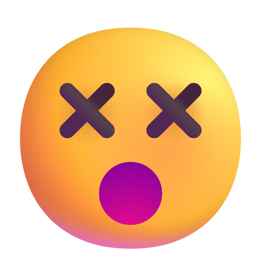 Face with Crossed-Out Eyes, the design in this release