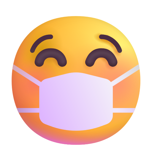 Face with Medical Mask, the design in this release