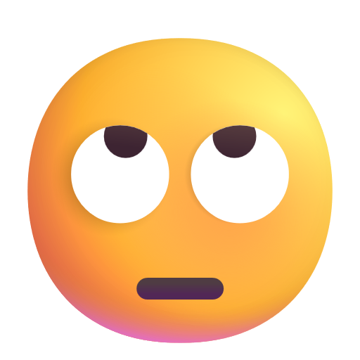 Face with Rolling Eyes, the design in this release