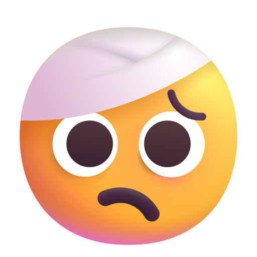 Face with Head-Bandage, the design in this release