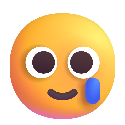 Smiling Face with Tear, the design in this release