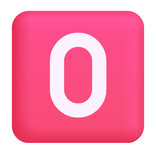 O button (blood type) as rendered by Microsoft 3D Fluent