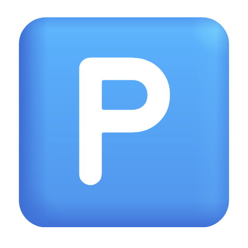 P button as rendered by Microsoft 3D Fluent