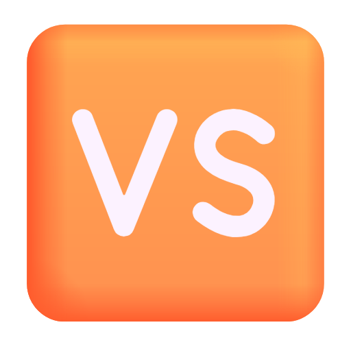 VS button as rendered by Microsoft 3D Fluent