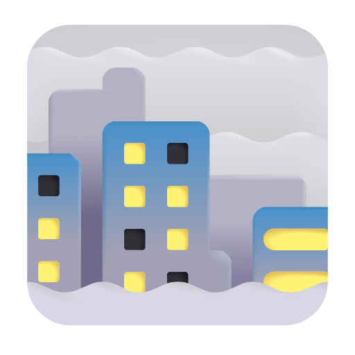 foggy as rendered by Microsoft 3D Fluent