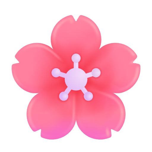 cherry blossom as rendered by Microsoft 3D Fluent
