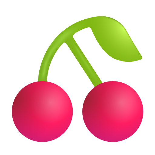 체리 as rendered by Microsoft 3D Fluent