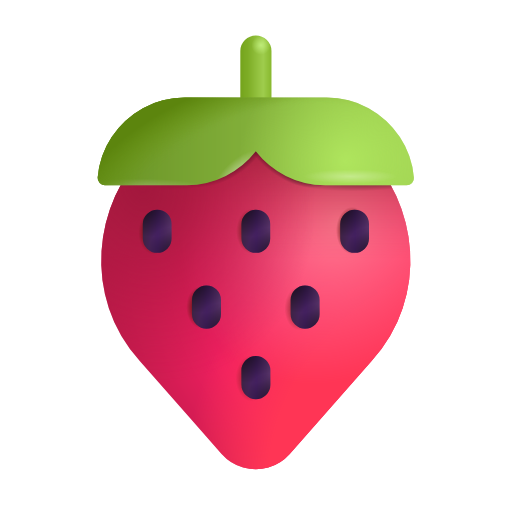 fragola as rendered by Microsoft 3D Fluent