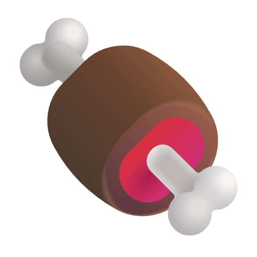 Fleischhachse as rendered by Microsoft 3D Fluent