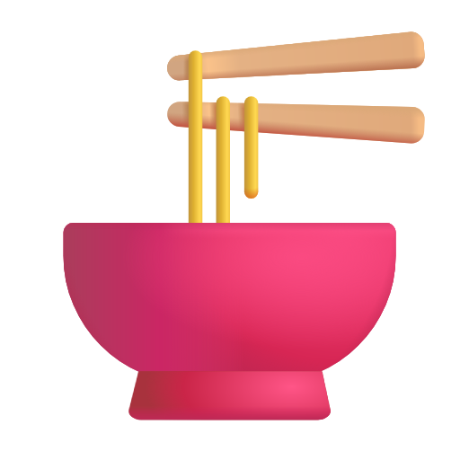 steaming bowl as rendered by Microsoft 3D Fluent