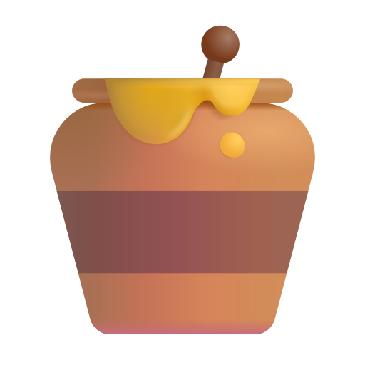honey pot as rendered by Microsoft 3D Fluent