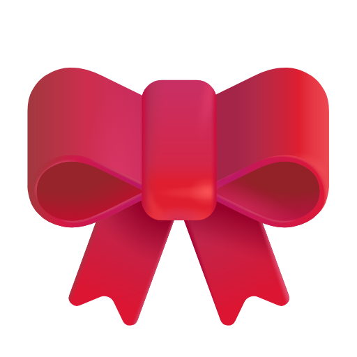 リボン as rendered by Microsoft 3D Fluent