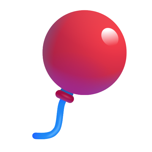 بالون as rendered by Microsoft 3D Fluent
