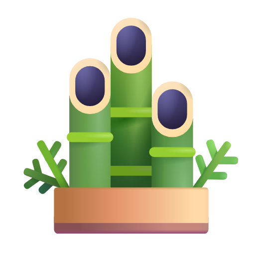 pine decoration as rendered by Microsoft 3D Fluent