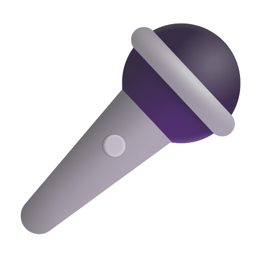 microfono as rendered by Microsoft 3D Fluent
