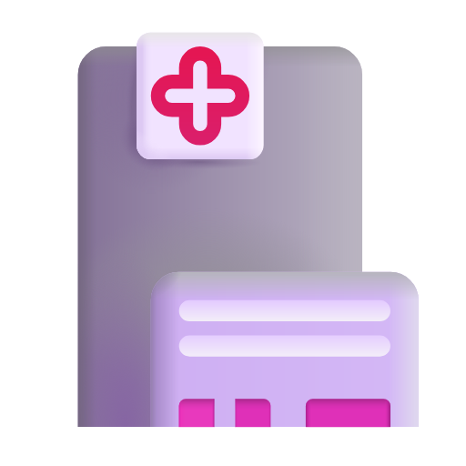 hospital as rendered by Microsoft 3D Fluent