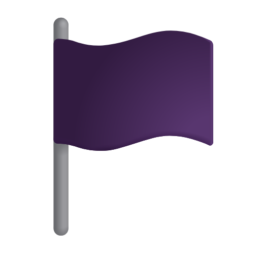 schwarze Flagge as rendered by Microsoft 3D Fluent