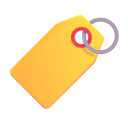 etiqueta as rendered by Microsoft 3D Fluent