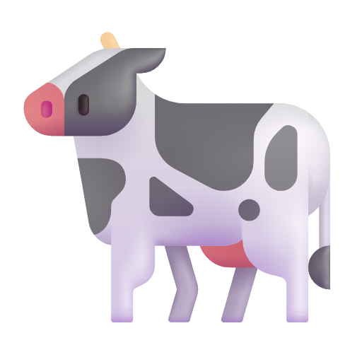 vaca as rendered by Microsoft 3D Fluent