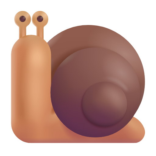 蜗牛 as rendered by Microsoft 3D Fluent