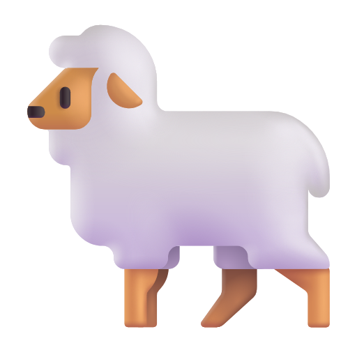 Pecora as drawn by Microsoft 3D Fluent in Fluent 16.0