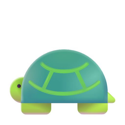 Schildkröte as drawn by Microsoft 3D Fluent in Fluent 16.0