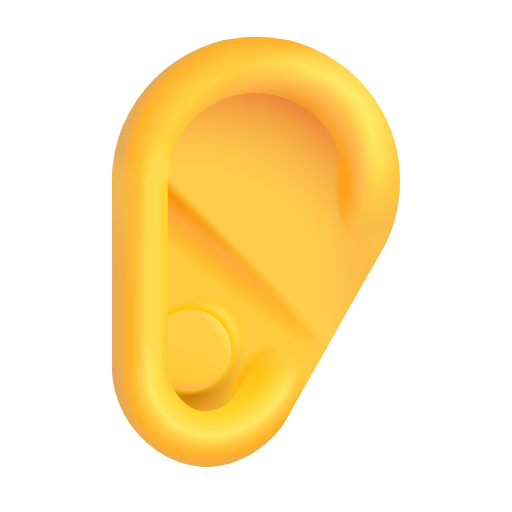 ear as rendered by Microsoft 3D Fluent
