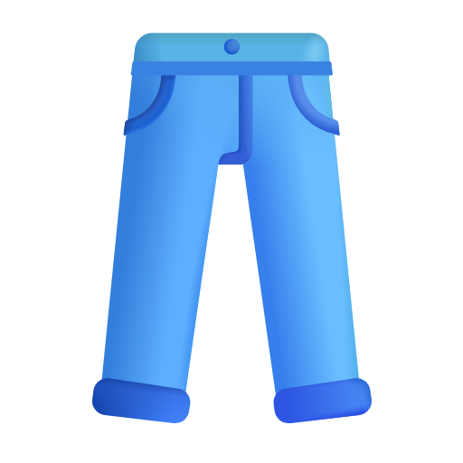 jeans as rendered by Microsoft 3D Fluent