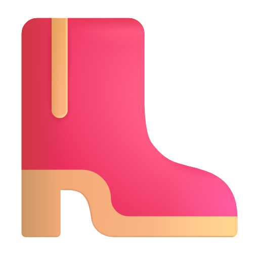 stivale da donna as rendered by Microsoft 3D Fluent