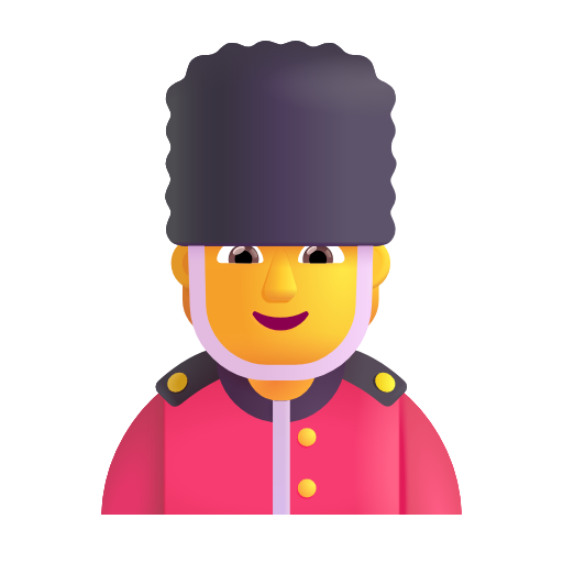 Guard as drawn by Microsoft 3D Fluent in Fluent 16.0
