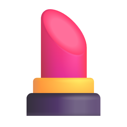 lipstick as rendered by Microsoft 3D Fluent