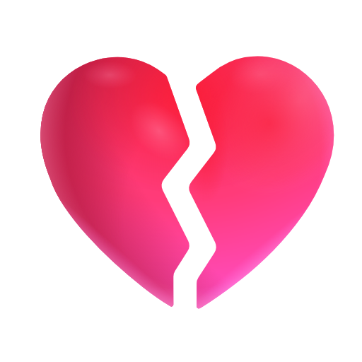 cuore infranto as rendered by Microsoft 3D Fluent