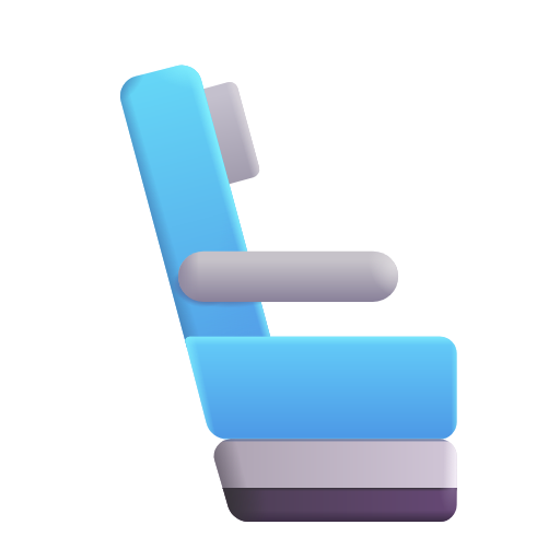 seat as rendered by Microsoft 3D Fluent