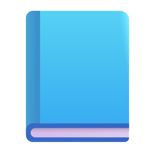blue book as rendered by Microsoft 3D Fluent