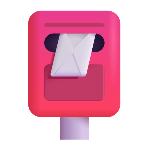 postbox as rendered by Microsoft 3D Fluent