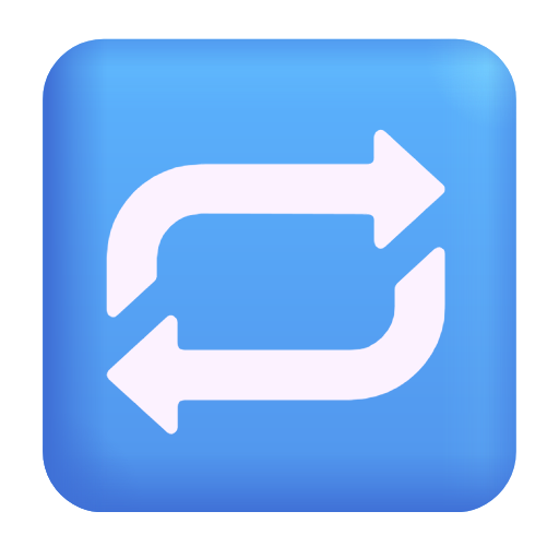 Repeat Button as drawn by Microsoft 3D Fluent in Fluent 16.0