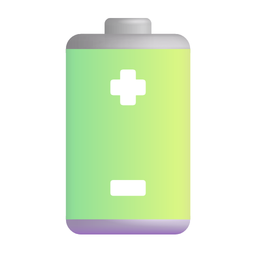 Batterie as rendered by Microsoft 3D Fluent
