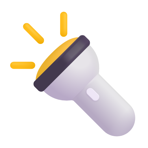 flashlight as rendered by Microsoft 3D Fluent