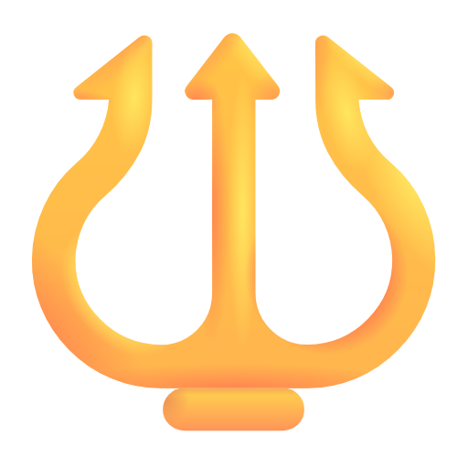 tridente as rendered by Microsoft 3D Fluent