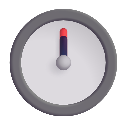 twelve o’clock as rendered by Microsoft 3D Fluent