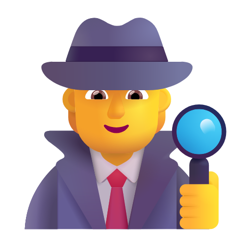 detective as rendered by Microsoft 3D Fluent