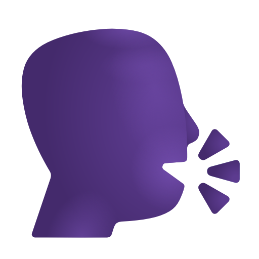 sprechender Kopf as rendered by Microsoft 3D Fluent