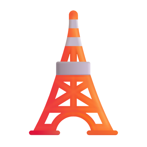 Torre di Tokyo as rendered by Microsoft 3D Fluent