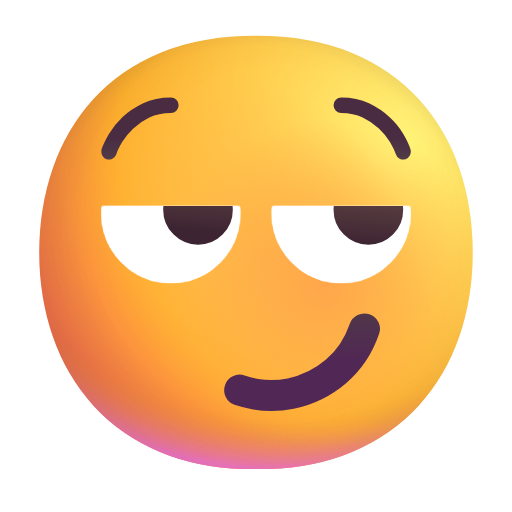 Smirking Face, the design in this release