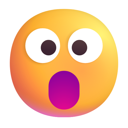 Face with Open Mouth, the design in this release