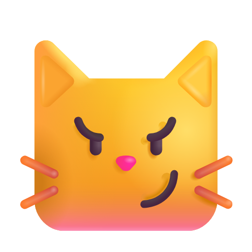 Gato Haciendo Una Mueca as drawn by Microsoft 3D Fluent in Fluent 16.0