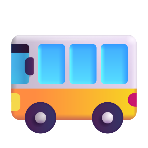 Bus as rendered by Microsoft 3D Fluent