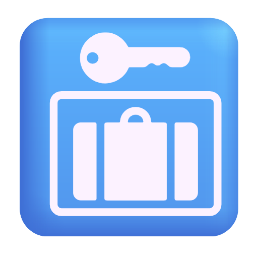 left luggage as rendered by Microsoft 3D Fluent