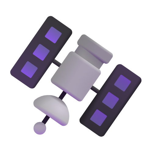 Satellit as rendered by Microsoft 3D Fluent