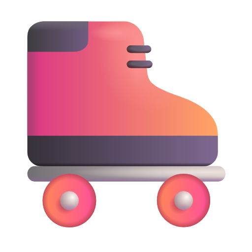 roller skate as rendered by Microsoft 3D Fluent